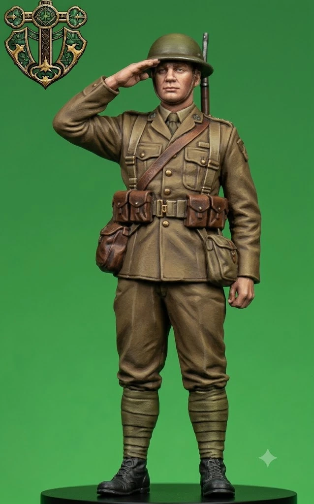 Vista 2 de WW1 British Infantryman Salute