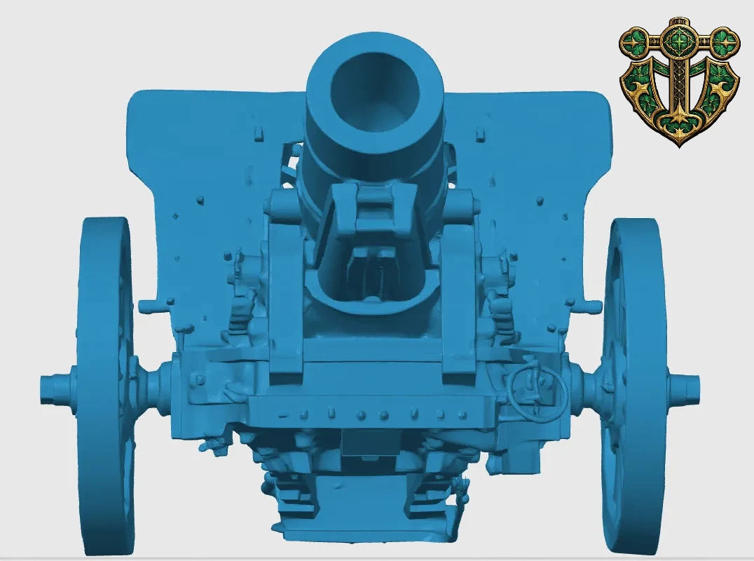 Vista 3 de WW1 British 9.2-inch Howitzer