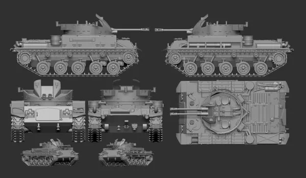 Vista 2 de M48A3 Patton