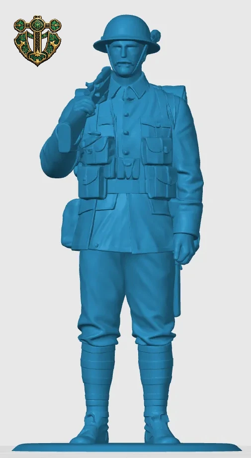 Vista 4 de WW1 British Infantry Soldier 5