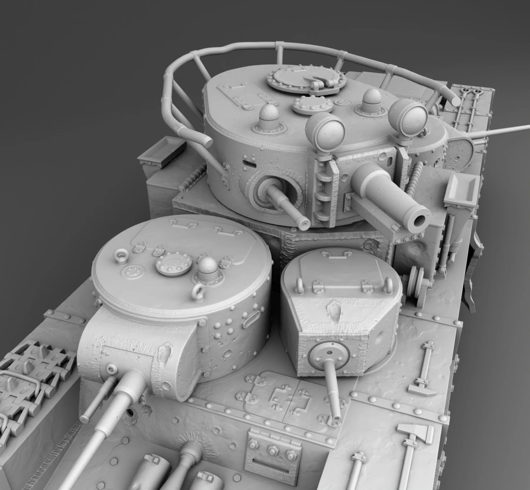 Vista 4 de T-35A (1934) Destroyed