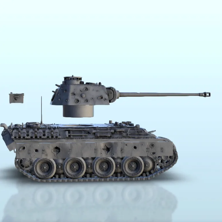 Vista 10 de Panzer Ausf. A (damaged)