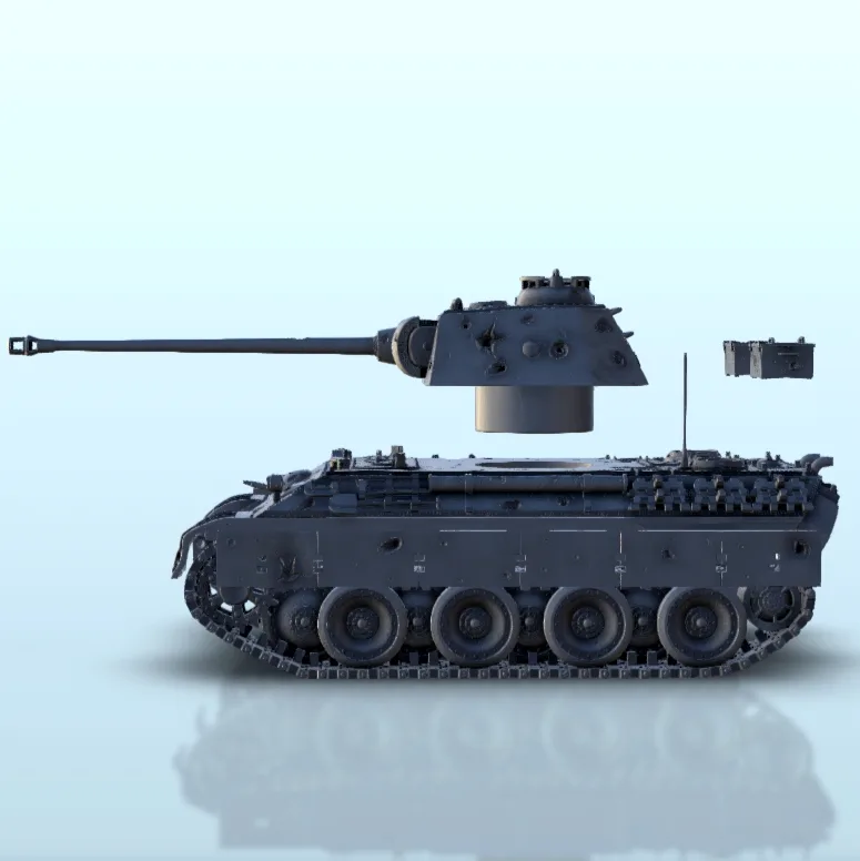Vista 9 de Panzer Ausf. A (damaged)