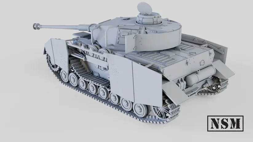 Vista 3 de Panzer IV Ausf. H Destroyed