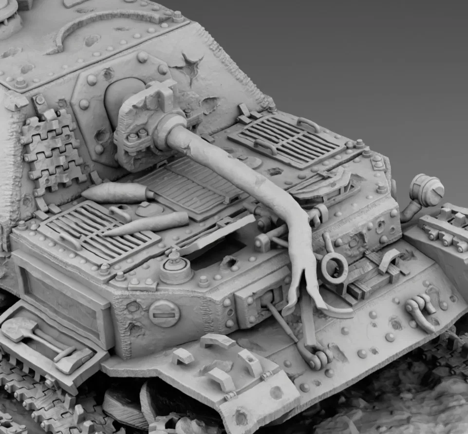 Vista 11 de Diorama (Ferdinand Destroyed)