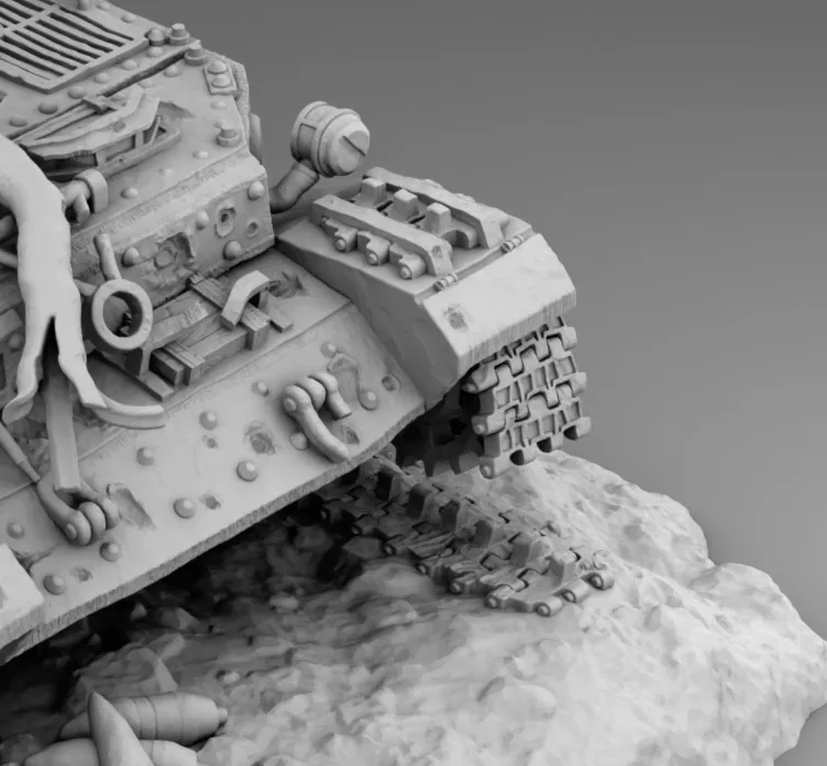 Vista 12 de Diorama (Ferdinand Destroyed)