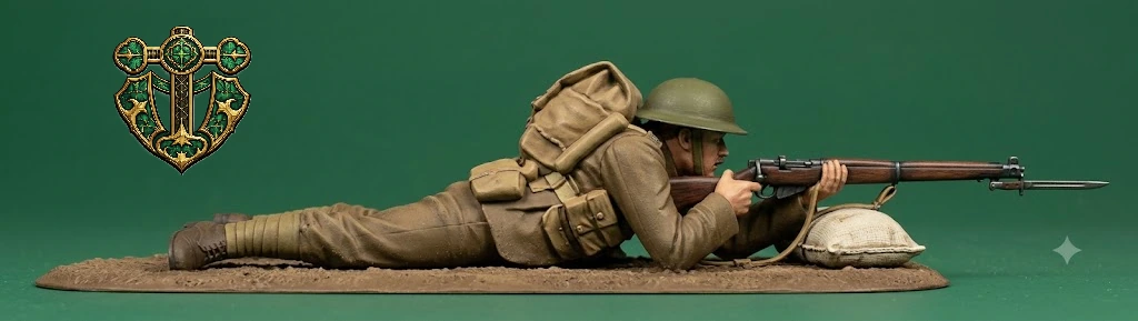 Vista 2 de WW1 British Infantry Soldier 3
