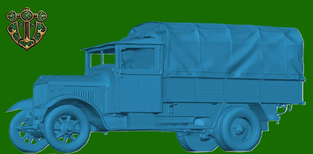 Vista 3 de WW1 British Supply Truck