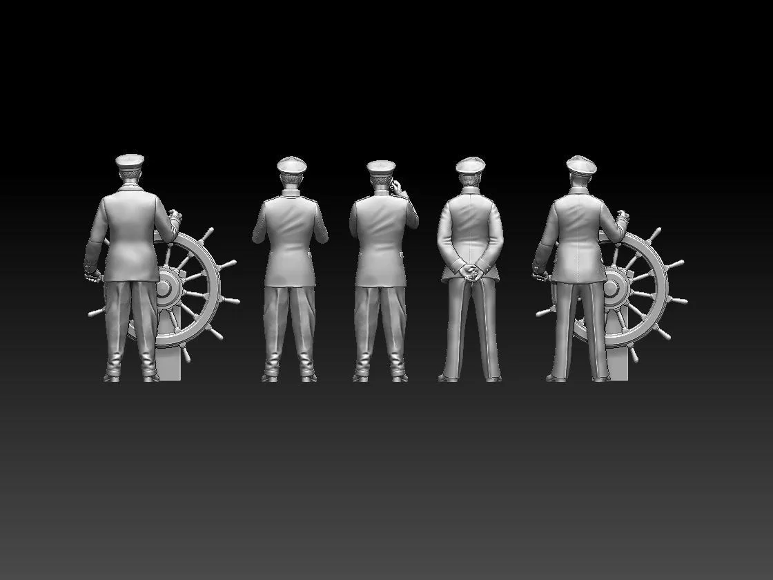 Vista 2 de Naval Captain & Officers