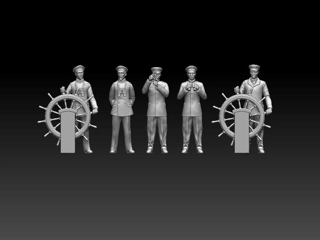 Naval Captain & Officers