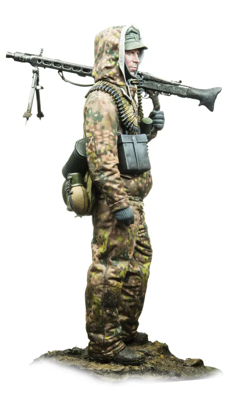 Vista 9 de Soldado Shütze MG-42 SS 1944