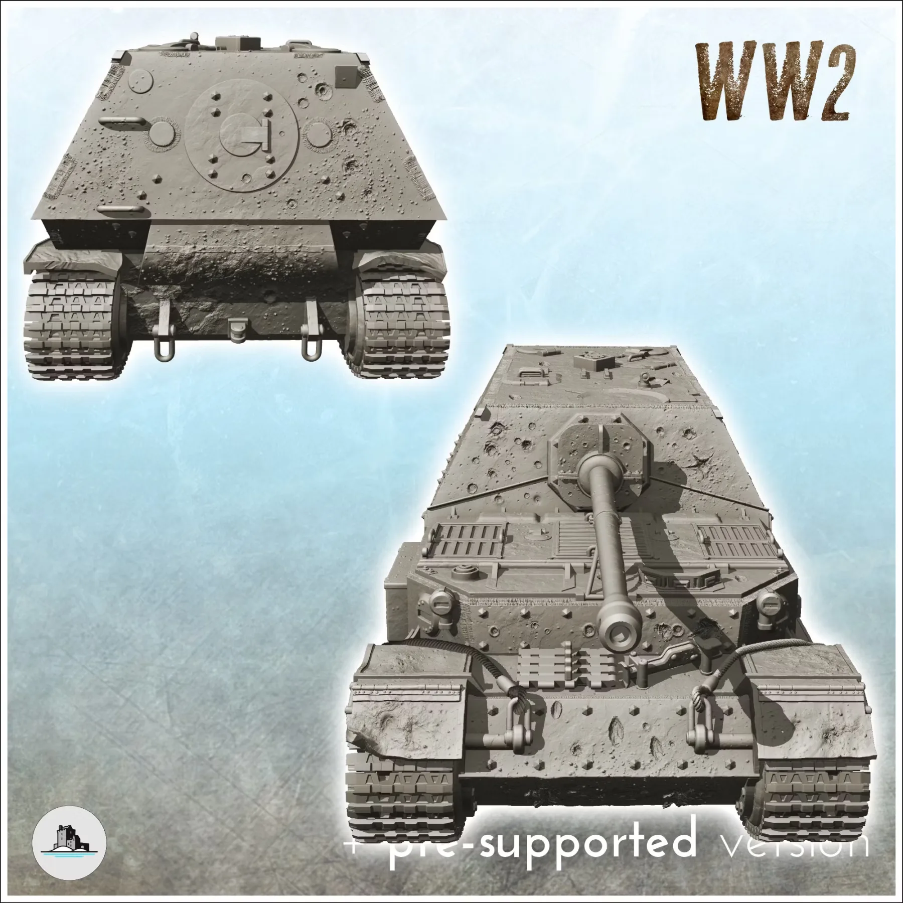 Vista 3 de Jagdpanzer Ferdinand