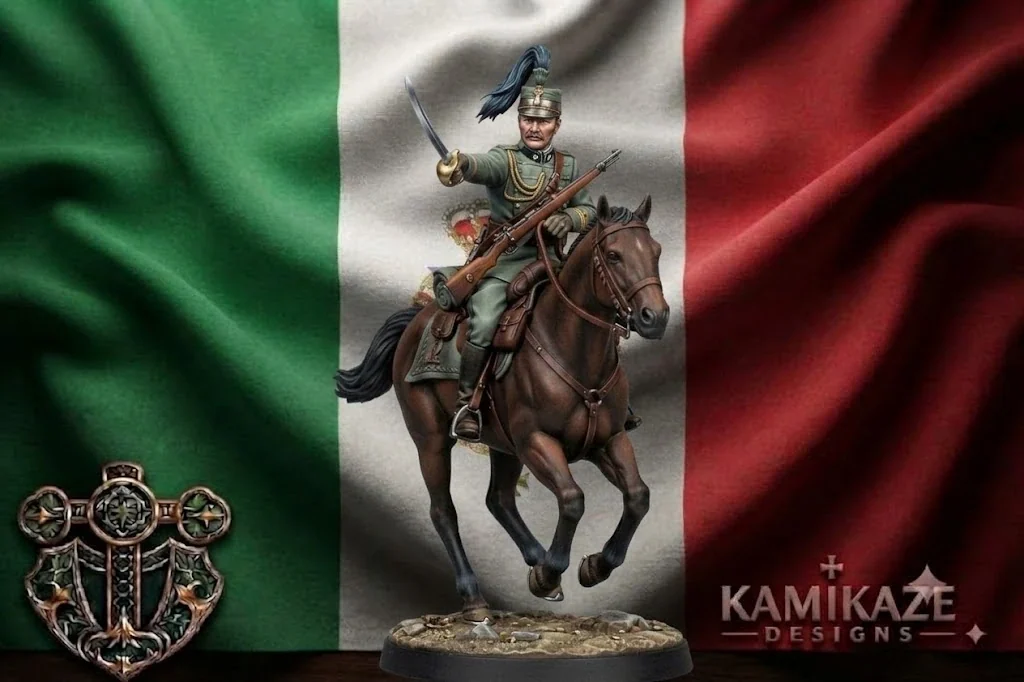 WWI Italian Cavalry Officer