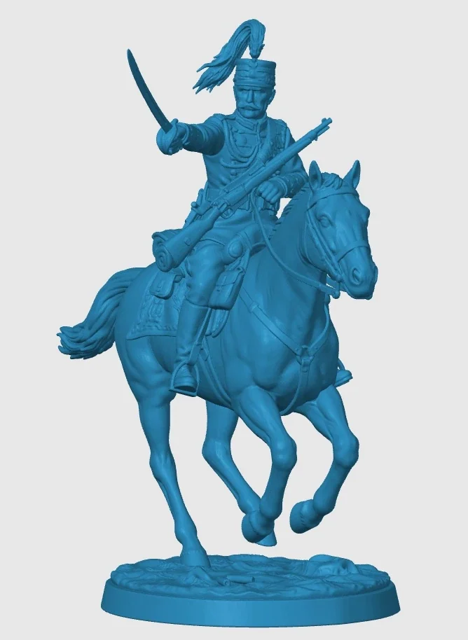 Vista 3 de WWI Italian Cavalry Officer
