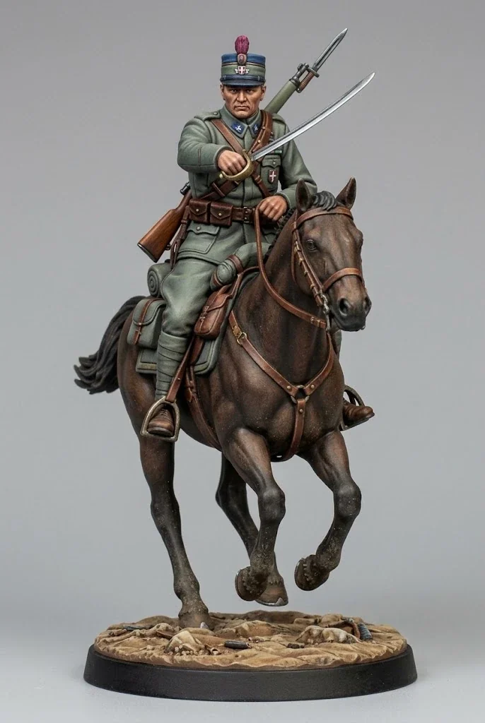 Vista 2 de WWI Italian Cabalryman
