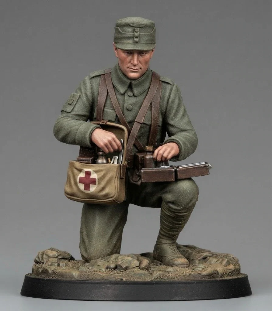 Vista 2 de WWI Italian Medical Soldier
