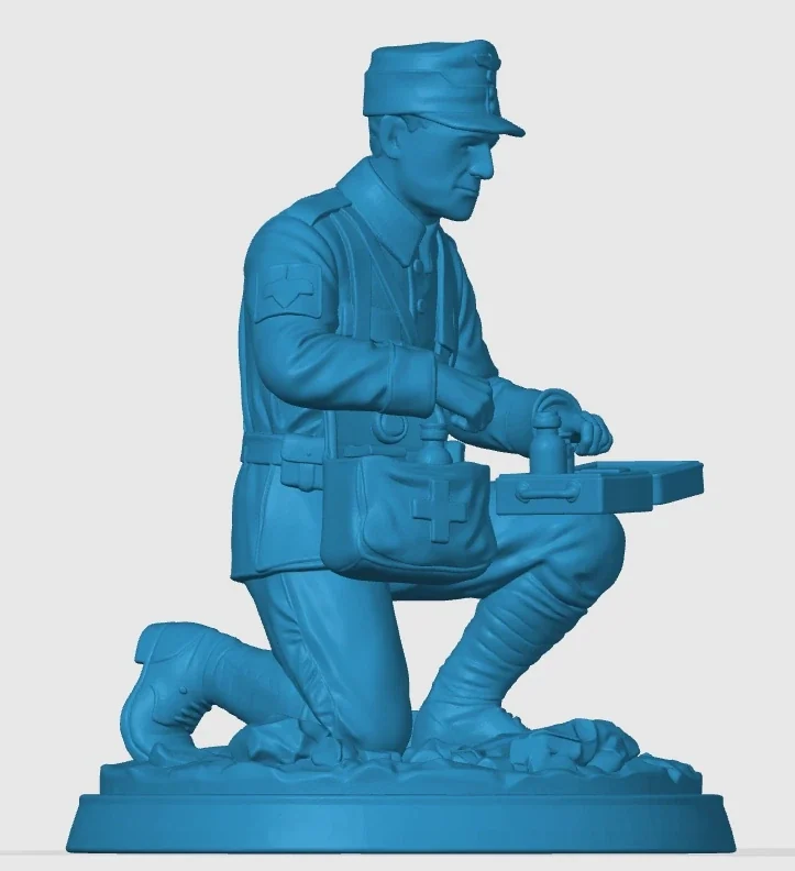 Vista 3 de WWI Italian Medical Soldier