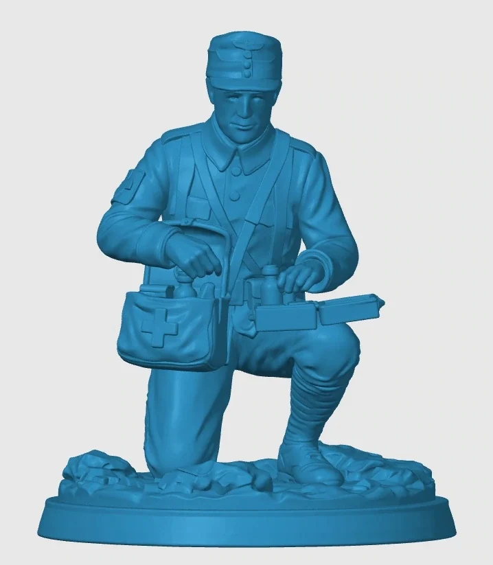 Vista 4 de WWI Italian Medical Soldier