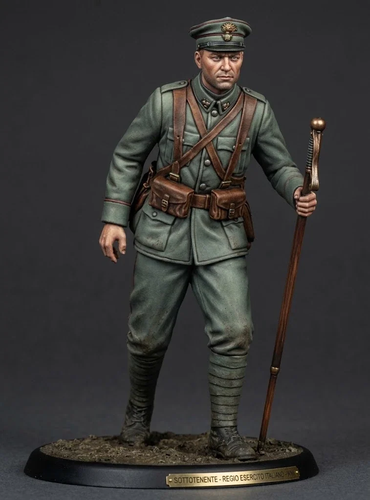 Vista 2 de WWI Italian Carabiniere Soldier