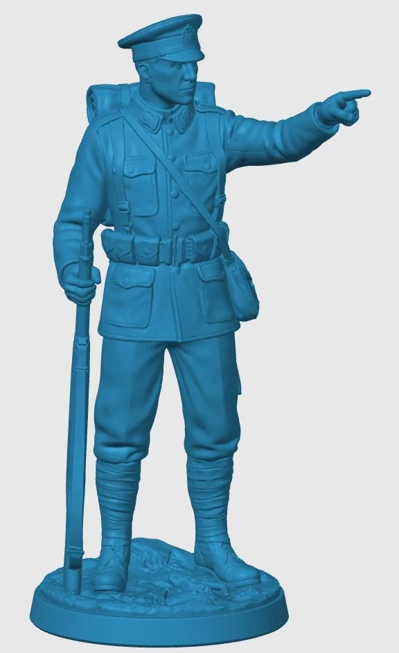 Vista 4 de WWI Italian Soldier 6