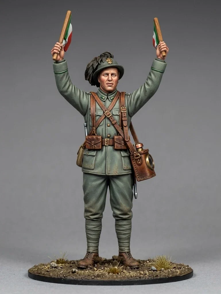 Vista 2 de WWI Italian Signal Bersaglieri