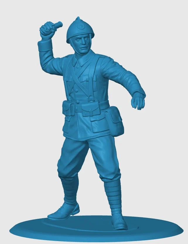 Vista 4 de WWI Italian Soldier 9