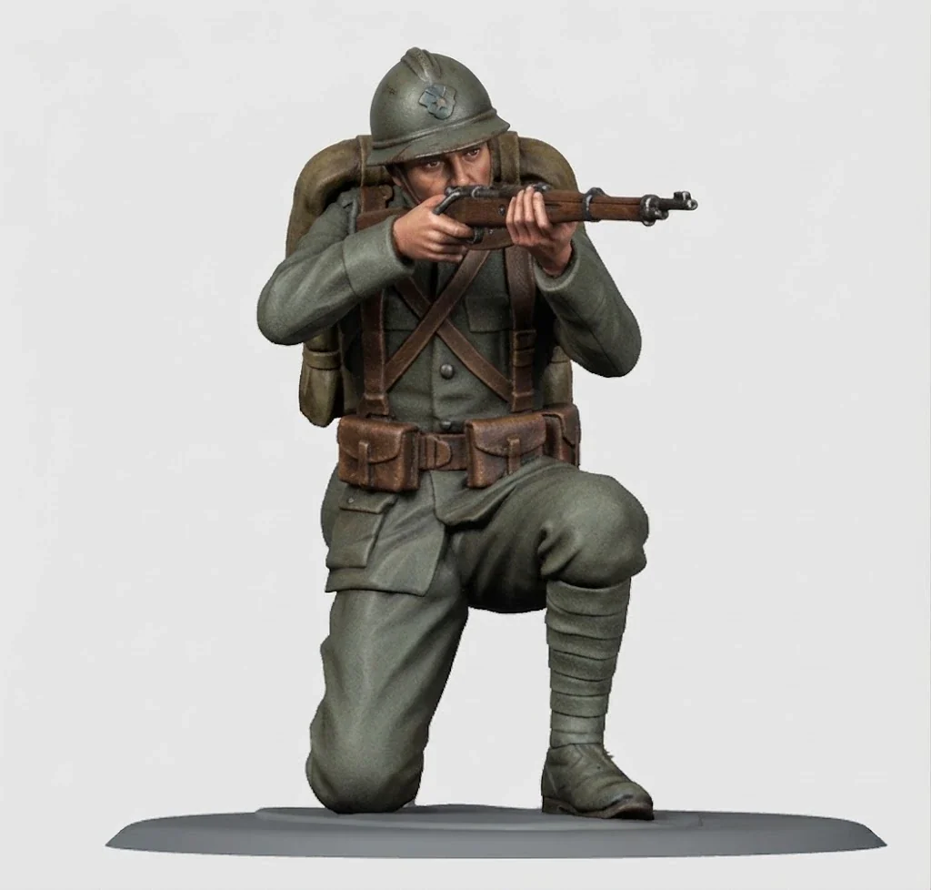 Vista 2 de WWI Italian Soldier 8