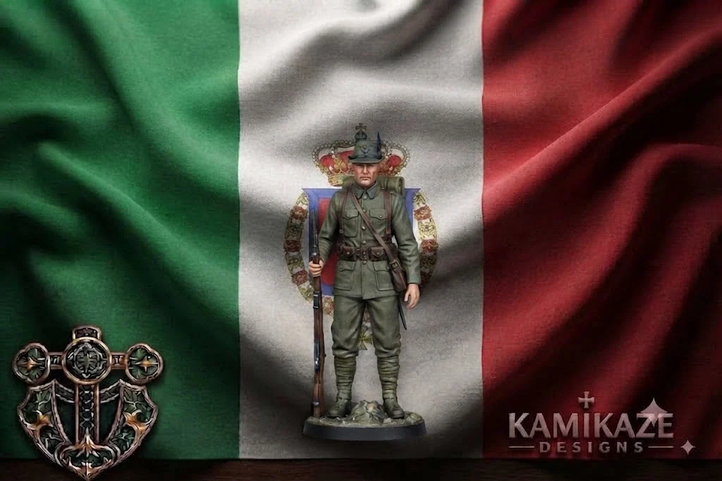 WWI Italian Alpino Soldier
