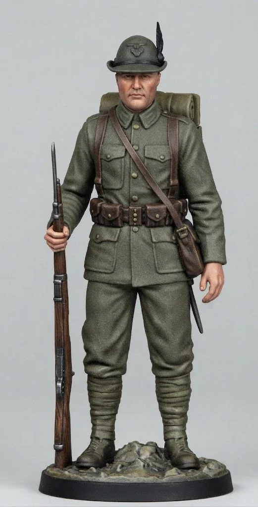 Vista 2 de WWI Italian Alpino Soldier
