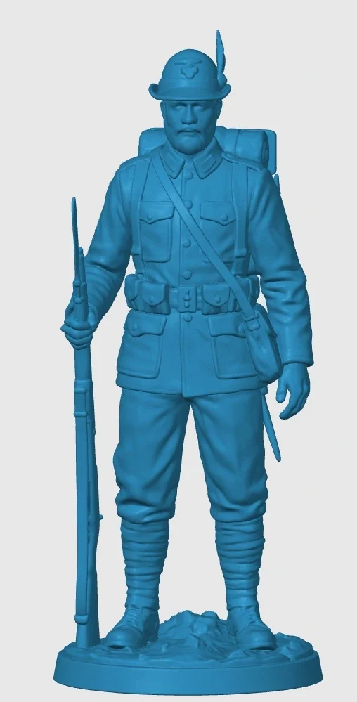Vista 3 de WWI Italian Alpino Soldier
