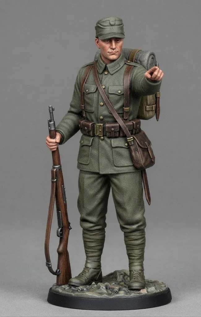 Vista 2 de WWI Italian Infantry Officer