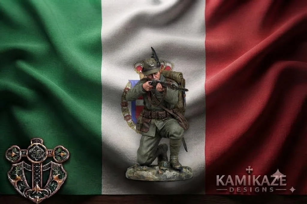 WWI Italian Alpino Soldier