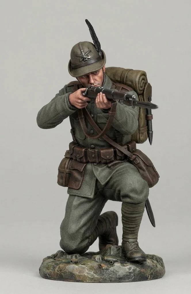 Vista 2 de WWI Italian Alpino Soldier