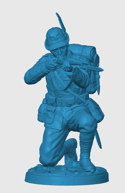 Vista 4 de WWI Italian Alpino Soldier