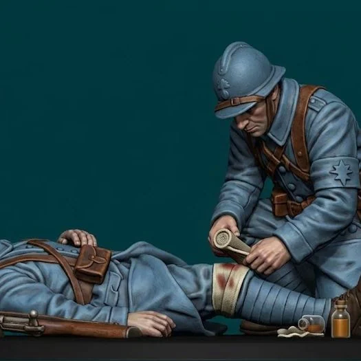 Vista 2 de WW1 French Medic