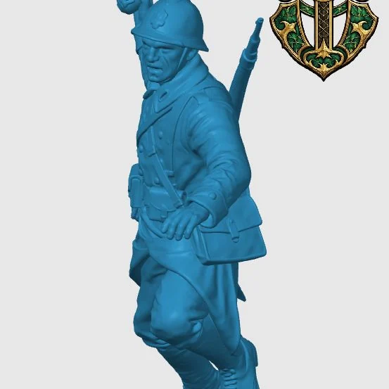 Vista 4 de WW1 French Infantryman 6