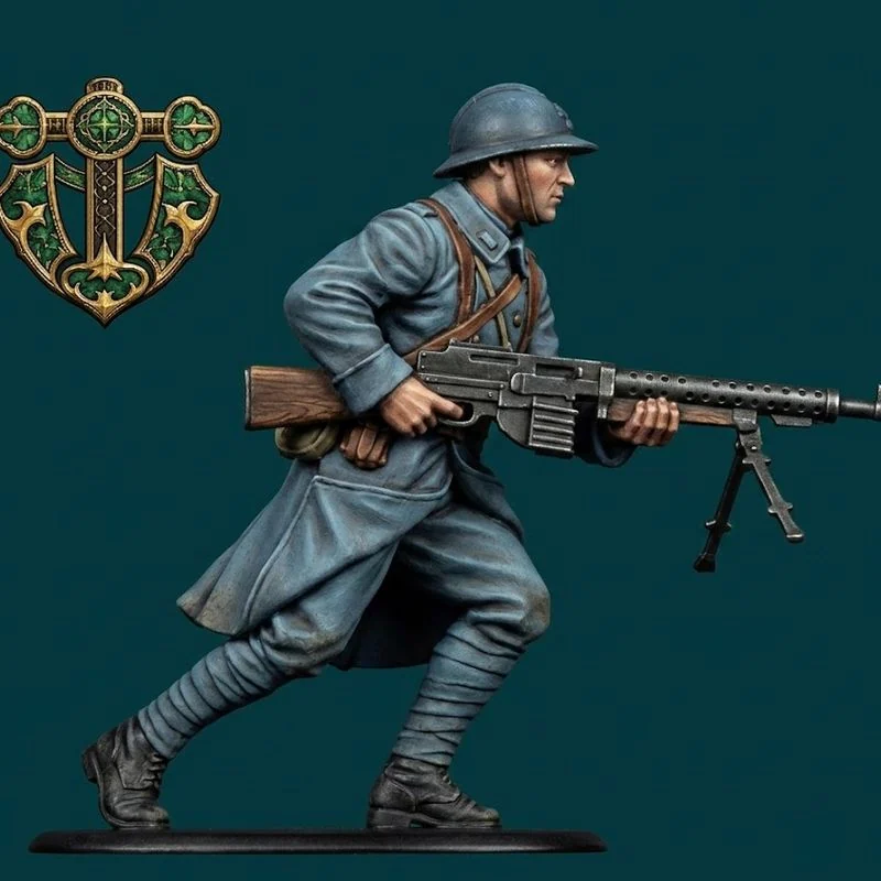 Vista 2 de French Charging Machine Gunner