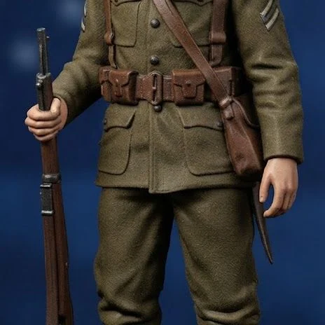 View 2 of WW1 American Infantry Soldier 11