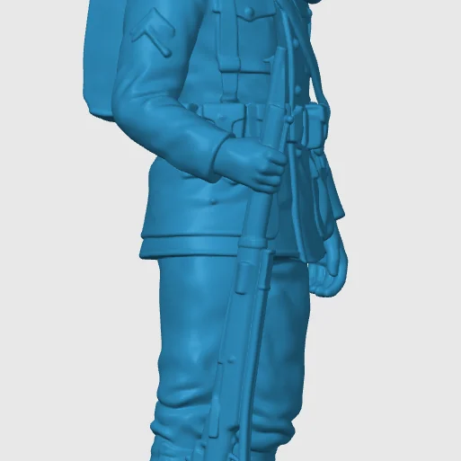 View 4 of WW1 American Infantry Soldier 11