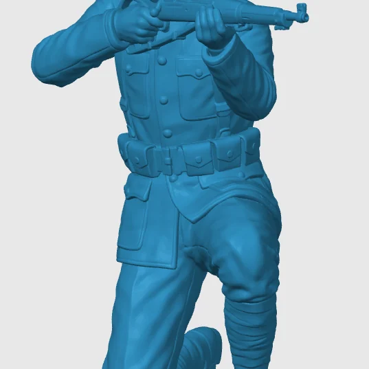 View 4 of WW1 American Infantry Soldier 8