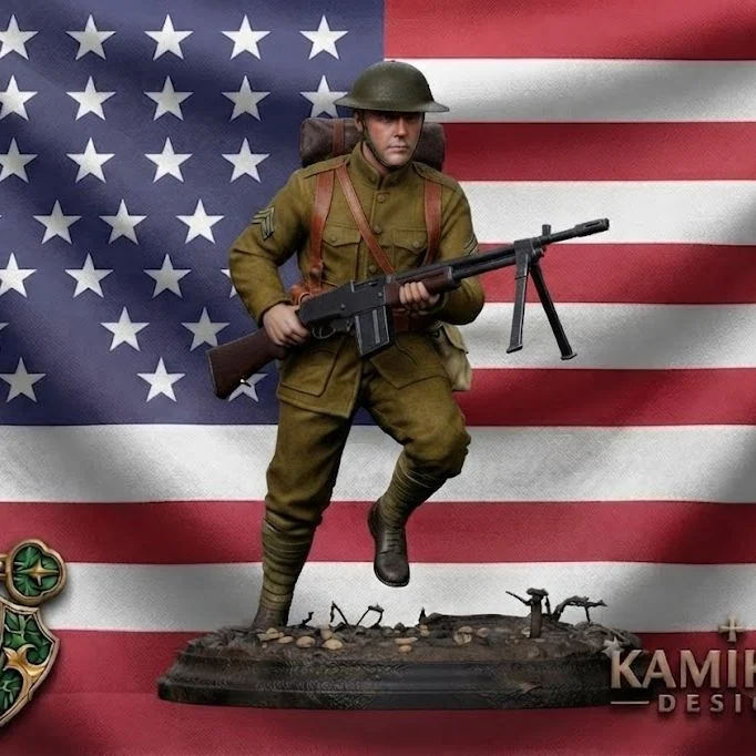 WW1 American Infantry Soldier 1
