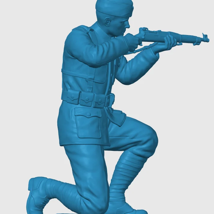 Vista 3 de WW1 American Infantry Soldier 6