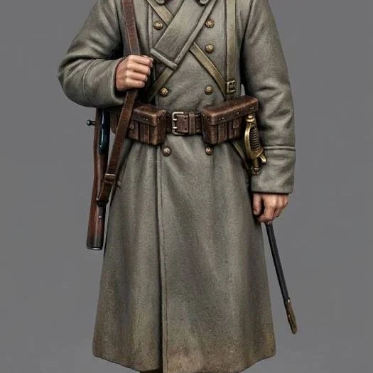 Vista 3 de WWI Russian Soldier 6