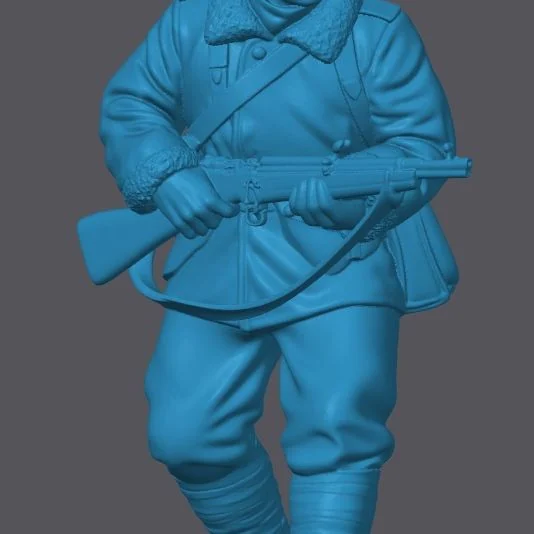 Vista 4 de WW1 Russian Soldier