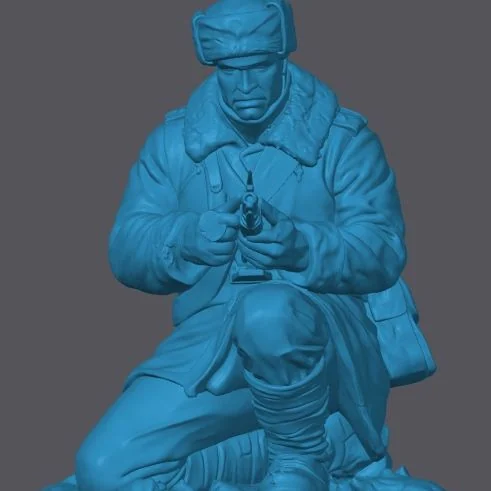 Vista 4 de WWI Russian Soldier 3