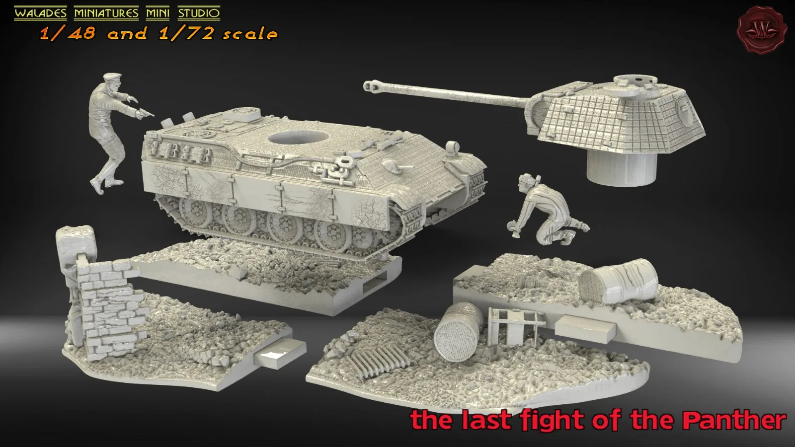 Vista 3 de Diorama (Last Fight of the Panther)