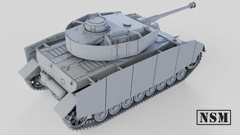 Vista 2 de Panzer IV Ausf H+Wirbelwind+Kugelblitz