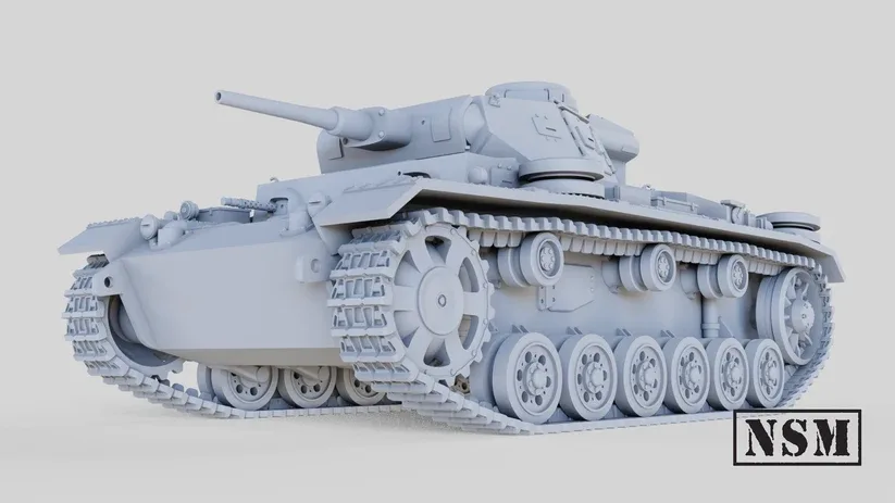 Vista 3 de Panzer III Ausf. J