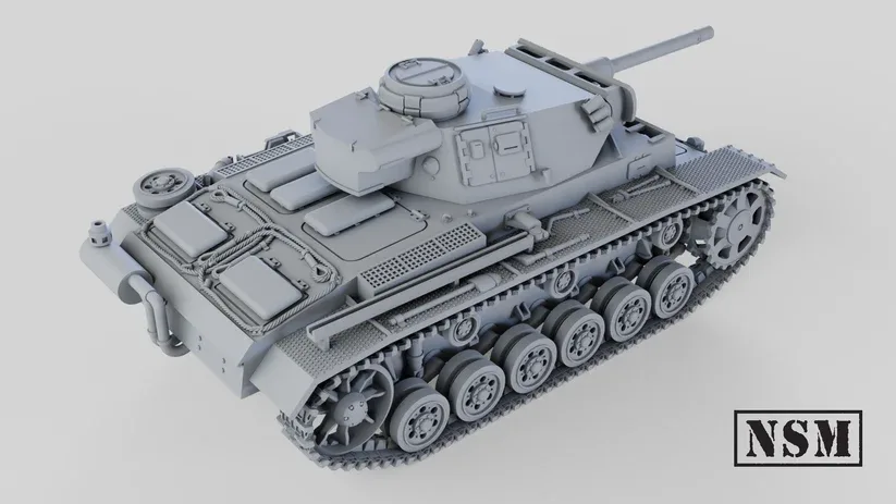Vista 2 de Panzer III M Flammpanzer
